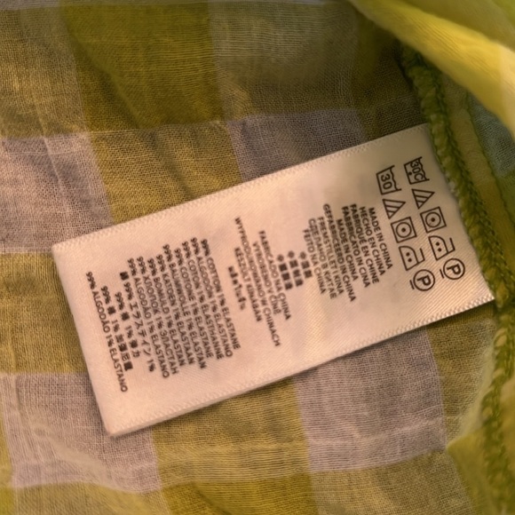 Michael Kors checkered button up rouch look EUC - Picture 9 of 9